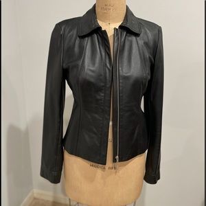 Leather jacket